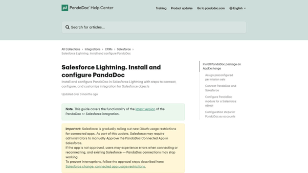 best salesforce document generation