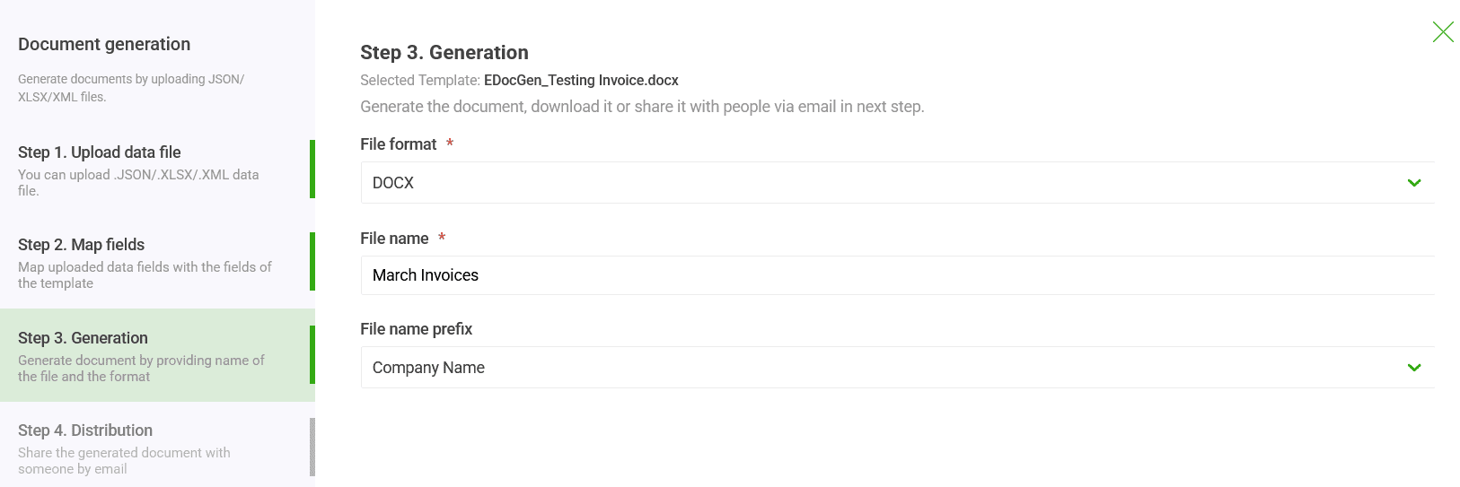 SQL Document distribution