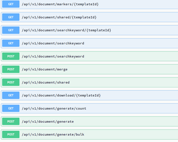 document automation API